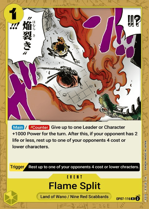 OP07-116 Blaze Slice