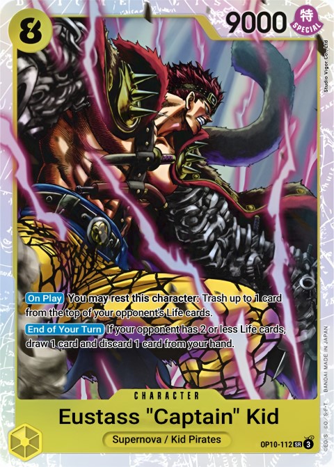 OP10-112 Eustass"Captain"Kid