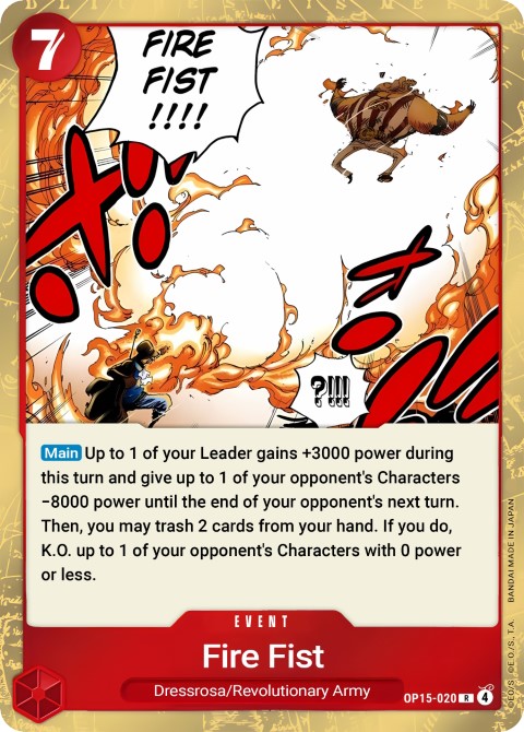 OP15-020 Fire Fist
