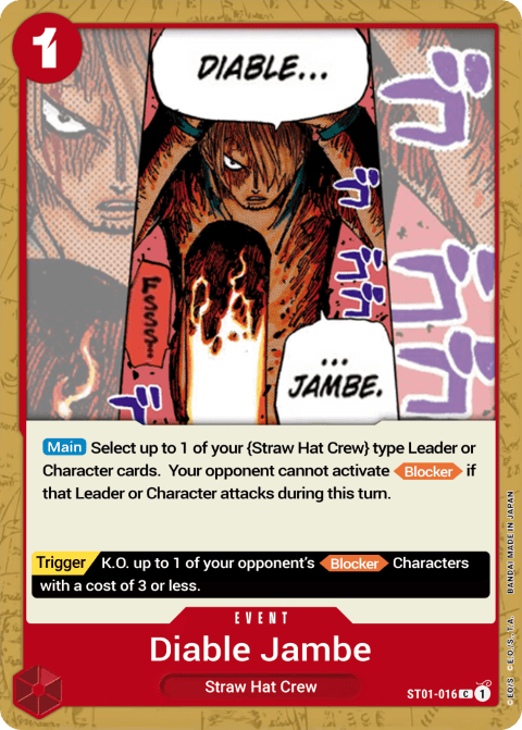 Sample hand card